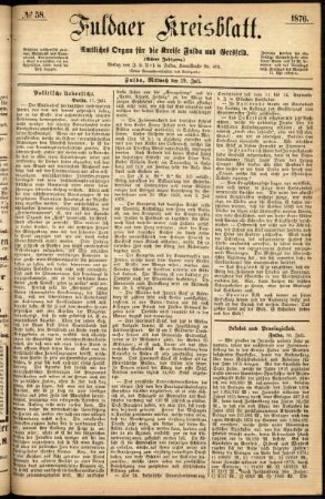 Ausgabe vom Mittwoch, den 19. Juli 1876.