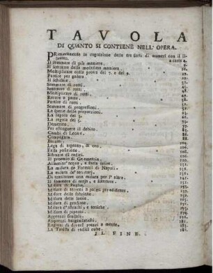 Tavola.