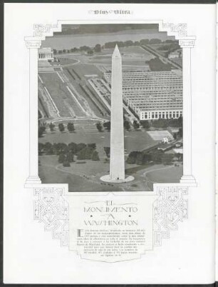 El Monumento a Washington