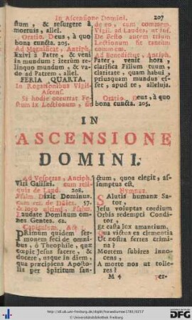 In Ascensione Domini.