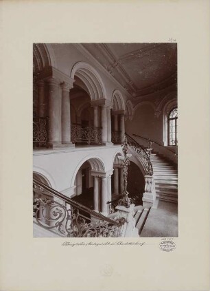 Amtsgericht, Berlin-Charlottenburg Zivilabteilungen: Treppenhaus