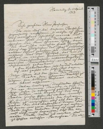 Brief an Otto Franke