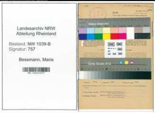 Entnazifizierung Maria Bessmann , geb. 10.04.1920 (Angestellte)