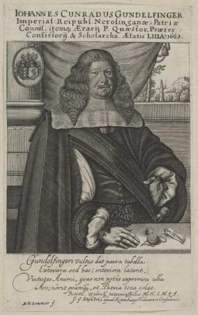 Bildnis des Iohannes Cunradus Gundelfinger