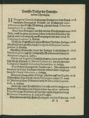 Teutsche Bücher der Protestierenden Theologen.