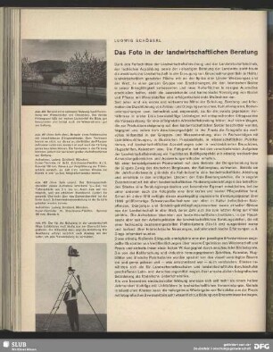 Das Foto in der landwirtschaftlichen Beratung