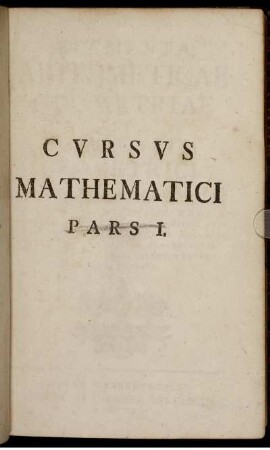 Elementa Arithmeticae Geometriae et Calculi Geometrici