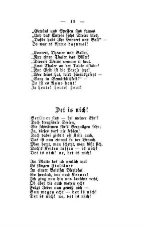 Det is nich!