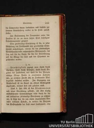 §. 6. [Von der Feuchtigkeit]