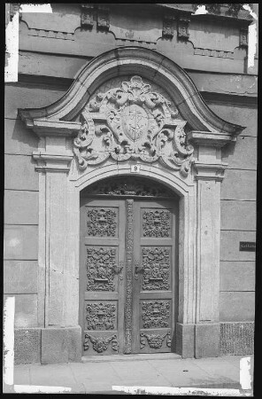 Penig. Schlossplatz Altes Portal