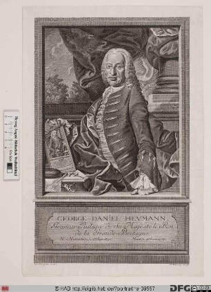 Bildnis Georg Daniel Heumann