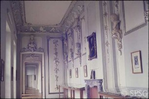 Berlin, Schloss Charlottenburg, Neuer Flügel, Bibliothek, R. 354, Blick in den Raum.