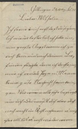 Brief an Wilhelm Grimm : 24.02.1831