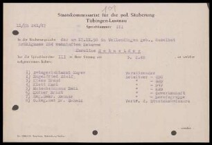 Schneider, Karoline
