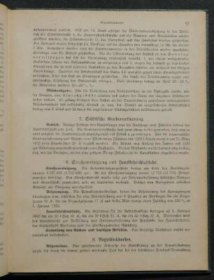 9. Begräbniswesen.