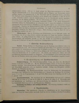 9. Begräbniswesen.