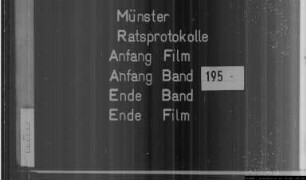 Ratsprotokolle des Jahres 1785