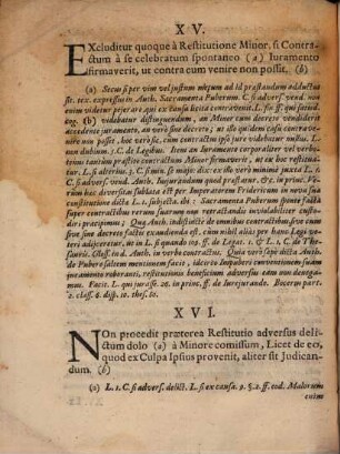 Disp. iur. de in integrum restitutionibus minorum