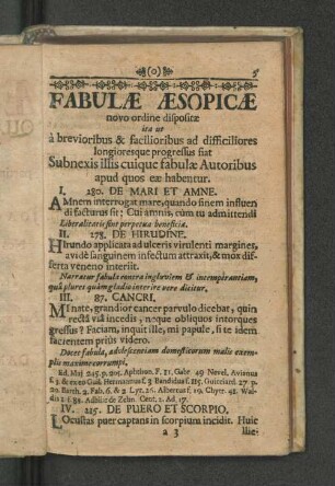 Fabulae Aesopicae