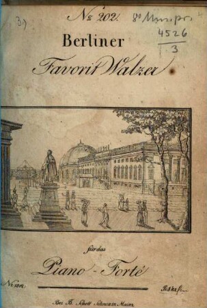 Berliner Favorit Walzer : für das Piano-Forte