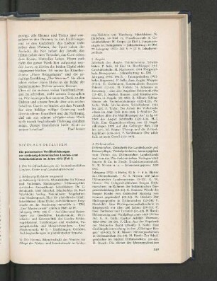 Die periodischen Veröffentlichungen zur schleswig-holsteinischen Landes- und Volkstumskunde im Jahre 1972 (Teil I).