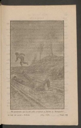 Un muchacho que lo vió salió corriendo a llamar al "Besuguete". - [Ilustración]