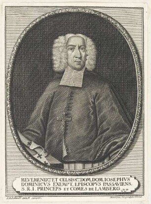 Bildnis des Josephvs Dominicvs de Lamberg