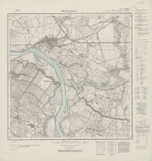 2630 (alte Nr.: 1217) Boizenburg an der Elbe, Meßtischblatt (4cm - Karte)