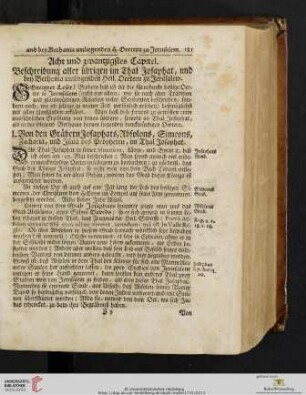 Acht und zwantzigstes Capitel