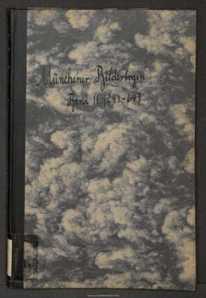 Münchener Bilderbogen Band 11 : [Nro 241-264]