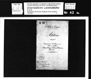 Brucker, Hedwig (*23.11.1887 in Stuttgart); Opernsängerin; ausgesch.: 1909