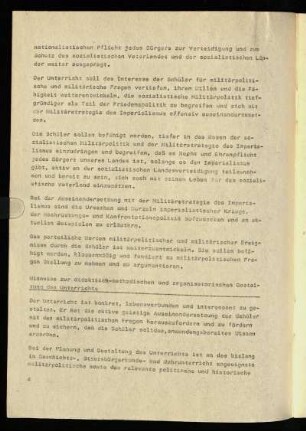 Hinweise zur didaktisch-methodischen und organisatorischen Gestaltung des Unterrichts