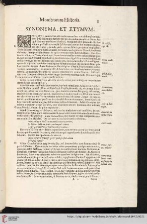 Synonyma et Etymvm