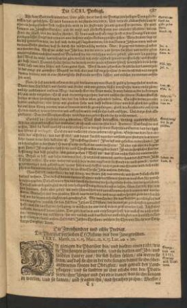 Die Zweyhundert und eilfte - zweyhundert und funfzehende Predigt.