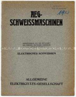 Elektrisches Schweissen