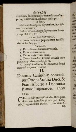 II. Ducatus Carinthiae conceditur Ottoni Austriae Duci ...