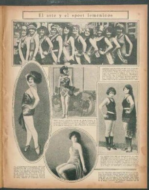 El arte y el sport femeninos