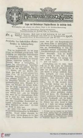 24: Geschichte des katholischen Gottesdienstes in Ludwigsburg, [2]