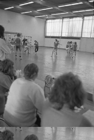 Hallenhandball-Turnier der Karlsruher Gymnasien in der Gartenhalle