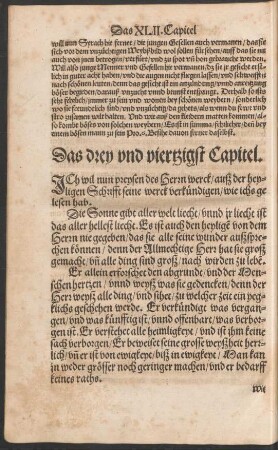 Das drey und viertzigst Capitel.