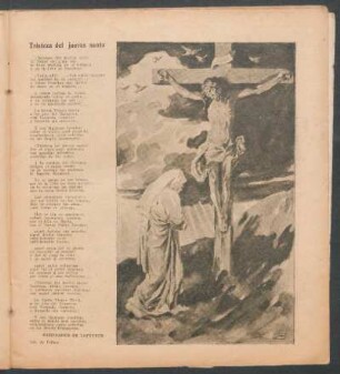 Tristeza del jueves santo
