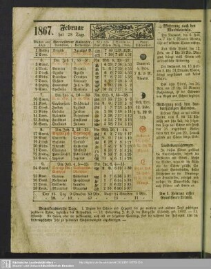 1867. Februar