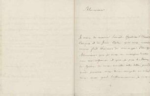 Karoline Luise von Baden an Voltaire (Karlsruhe)