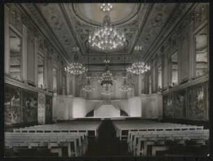 Großer Redoutensaal in der Hofburg, Wien: Ansicht Zuschauerraum