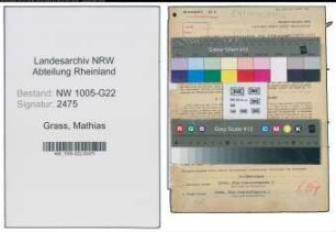 Entnazifizierung Mathias Grass , geb. 22.09.1909 (Angestellter)