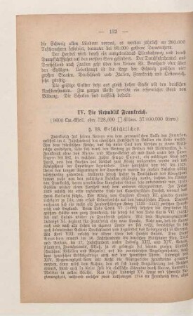 IV. Die Republik Frankreich