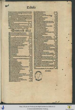 Tabula.
