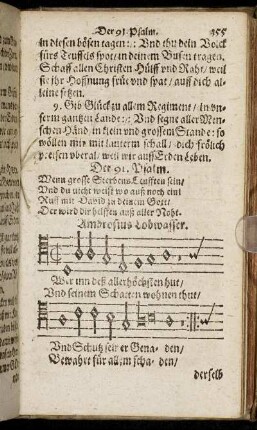 Der 91. Psalm. - Der 100. Psalm.