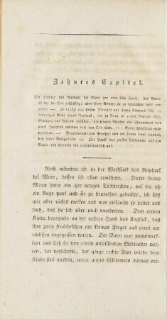 Zehntes Capitel