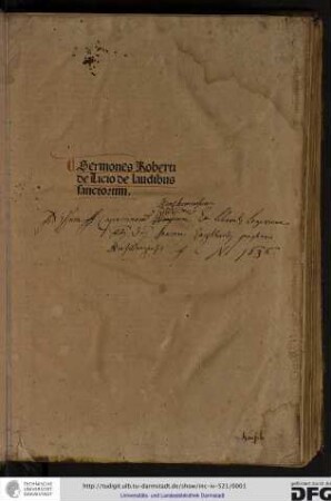 Sermones de laudibus sanctorum